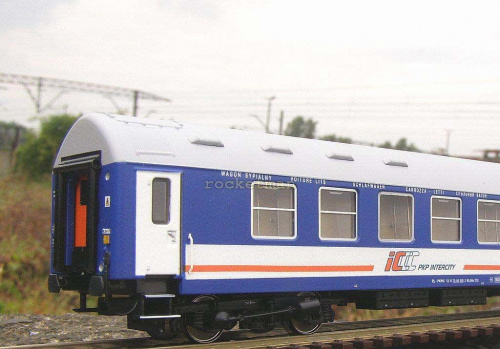 Wagon sypialny PKP Intercity ze stacji Wrocław w skali 1:87 wykonanie rocketman #WagonSypialnyPKPIntercity
