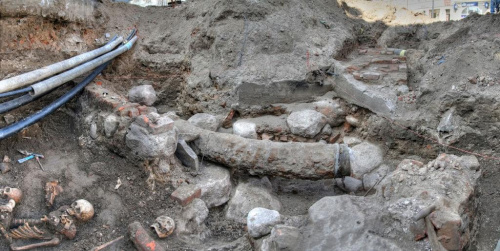wykopaliska archeologiczne #bydgoszcz #focha #wykopaliska