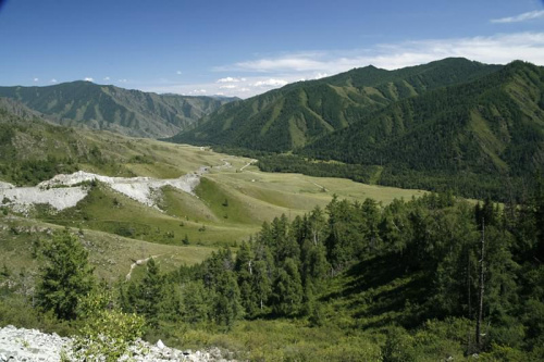 Ałtaj Rosyjski. Przełęcz Czikie Taman na czujskim trakcie #ałtaj #rosja #góry