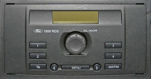 Ford 6000 radio locked #5