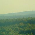 Diabla Góra (285m) widziana z Góry Sławno. Po lewej stronie od wzgórza powinna znajdować się Buczyna oraz wieża RTV Dobromierz. #Dobromierz #DiablaGóra