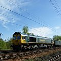 Class66 66002, Łódź Lublinek, 9.05.2009r.