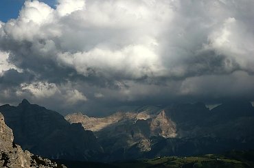 Dolomity, grupa Tofane #góry #mountain #Dolomity #Latemar