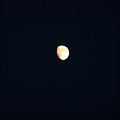 Zdjęcie zrobione z ręki, bez statywu. #niebo #księżyc #noc