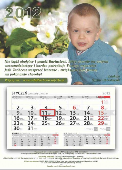 Kalendarz 2012