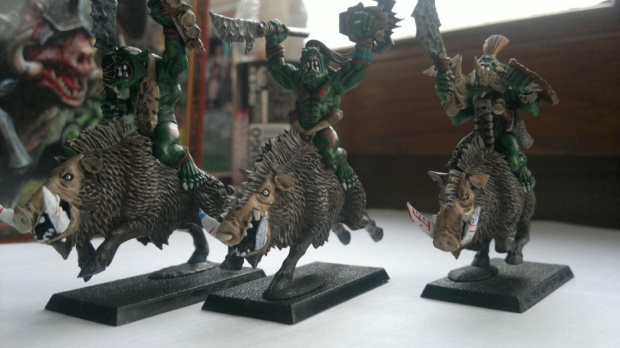 Savage orc boar boyz