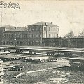 Kielce 1911 - dworzec kolejowy #Kielce #DworzecKolejowy