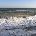 lodowa kaszka :) trochę przesolona :) #lód #morze #plaża #woda #zima
