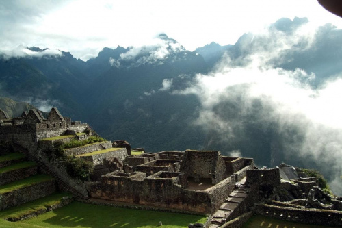 Machu Pichu o poranku