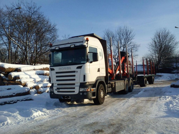 Scania R420 do drewna