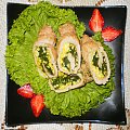 Roladki ze schabu z farszem jajeczno-szpinakowym.
Przepisy do zdjęć zawartych w albumie można odszukać na forum GarKulinar .
Tu jest link
http://garkulinar.jun.pl/index.php
Zapraszam. #schab #roladki #szpinak #jajka #obiad #kulinaria #gotowanie