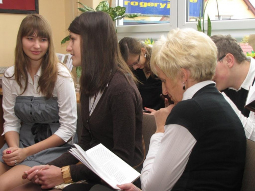 Młodzież biorąca udział w projekcie - współautorzy tekstu.