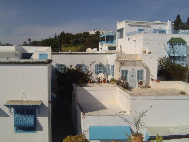 "z lotu ptaka"-architektura Sidi Bou said. #DodajTagiDoZdjęcia