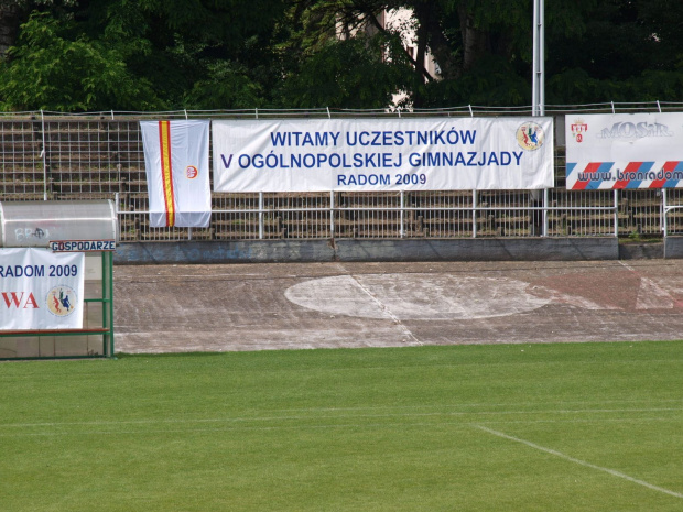 Występ podczas inuguracji V Gimnazjdy Młodzieży Szkolnej. Boisko MOSiR - Radom 15 czerwcz 2009 r.