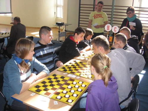 Turniej Województwa Kujawsko-Pomorskiego Szkół Specjalnych Liga Warcabowa - Wiosna 2012. ZS Nr 6 Toruń, dn. 29.03.2012r.