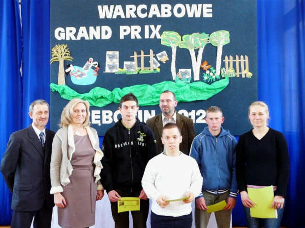 Turniej szkół podstawowych i gimnazjalnych z Torunia i okolic. Warcabowe Grand Prix 2012 - finał, ZS nr 2 Grębicin 17.04.2012r.