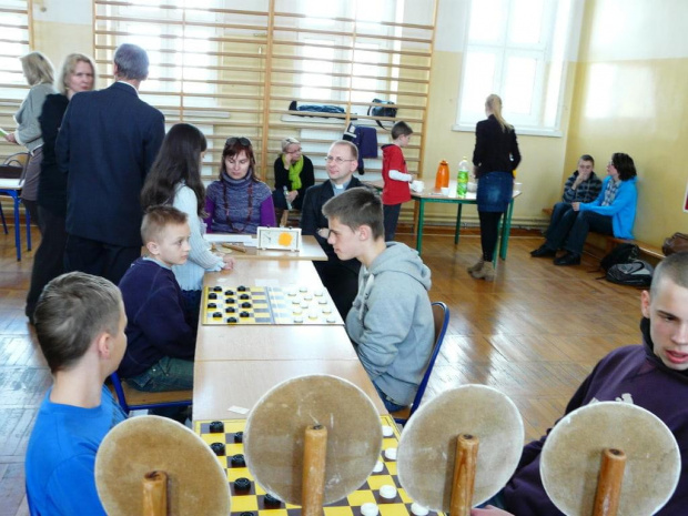 Turniej szkół podstawowych i gimnazjalnych z Torunia i okolic. Warcabowe Grand Prix 2012 - finał, ZS nr 2 Grębicin 17.04.2012r.