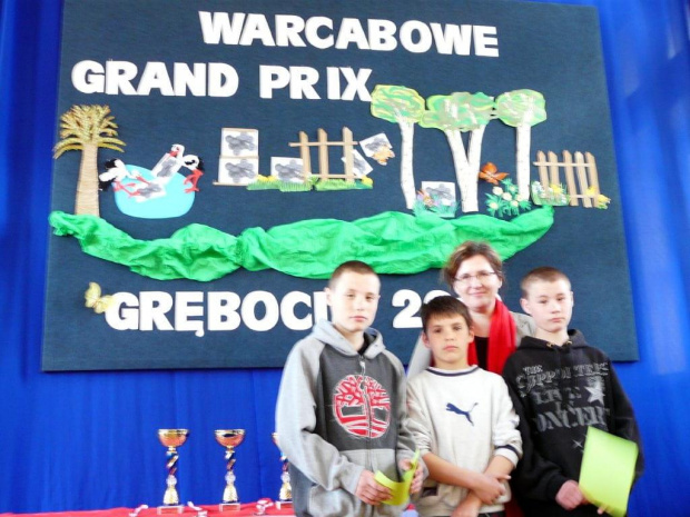 Turniej szkół podstawowych i gimnazjalnych z Torunia i okolic. Warcabowe Grand Prix 2012 - finał, ZS nr 2 Grębicin 17.04.2012r.