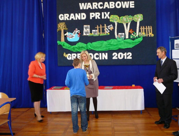 Turniej szkół podstawowych i gimnazjalnych z Torunia i okolic. Warcabowe Grand Prix 2012 - finał, ZS nr 2 Grębicin 17.04.2012r.