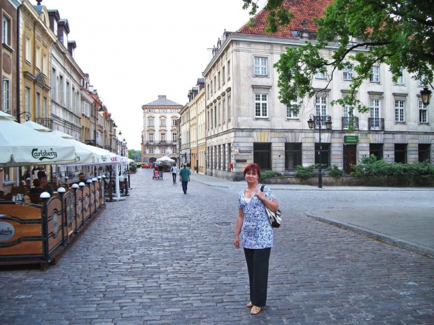 Agata na Rynku Nowego Miasta. #wakacje #urlop #podróże #zwiedzanie #Polska #Warszawa