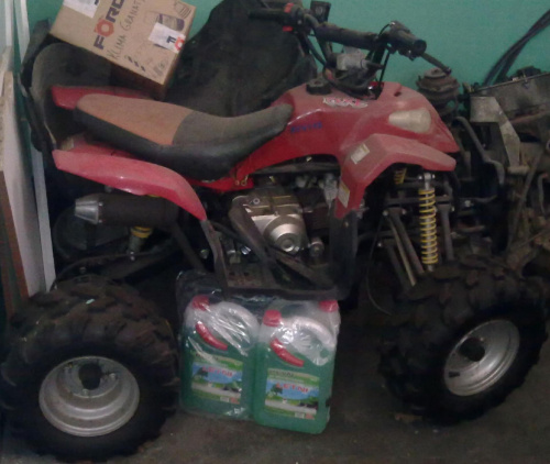 quad sredni 110 automat #quady