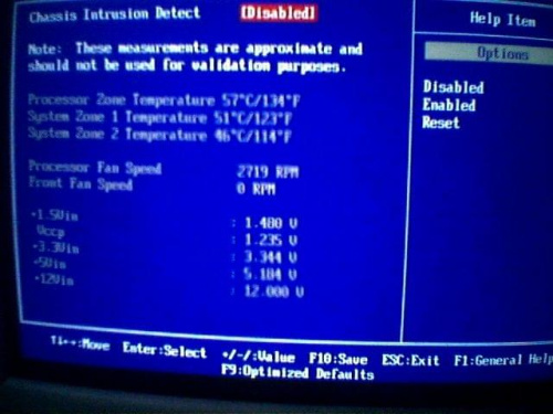 Problem z podkręceniem Intel Celeron D 2,66Ghz (brak opcji w
