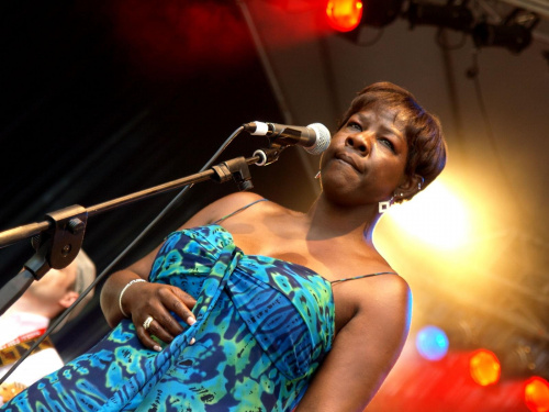 Wanda Johnson podczas Suwałki Blues Festival #SuwałkiBluesFestiwal #Suwałki #koncert #muzyka #WandaJohnson