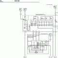 Schemat elektrycznych szyb Honda Accord