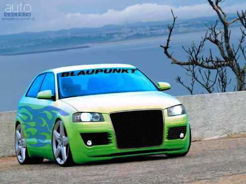 Audi A3 po tuningu VT