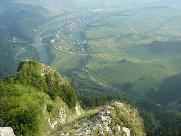 Pieniny - widok z Trzech Koron (Dunajec)