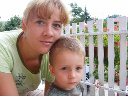 Wakacje 2009 na Węgrzech: z mamusią