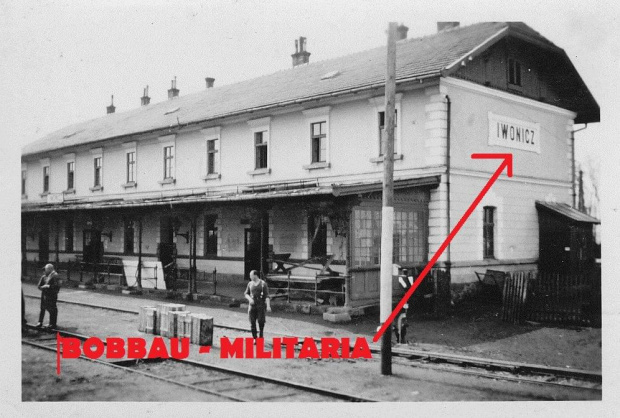 Targowiska ok. 1940 #Targowiska #Iwonicz #kolej #stacja