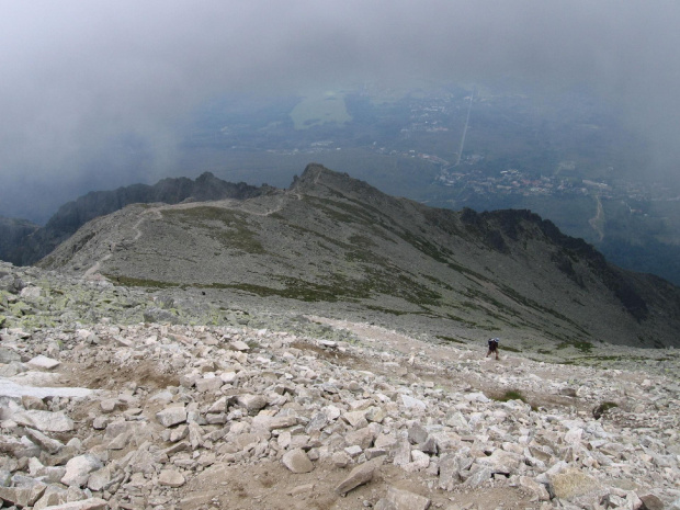 Przed szczytem #Góry #Tatry