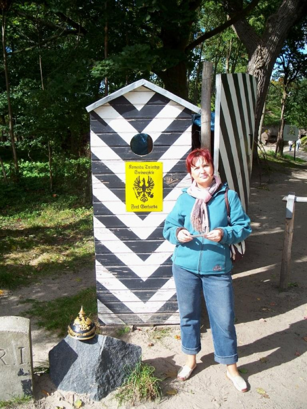 Świnoujście-Agata przed wejściem do Fortu Gerharda. #wakacje #urlop #podróże #zwiedzanie #Polska #Świnoujście