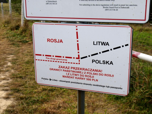 Trójstyk granic rosyjskiej, polskiej i litewskiej #sympozjum #TrójstykGranic