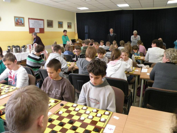 Mistrzostwa Województwa Kujawsko-Pomorskiego Szkół Podstawowych w Warcaby Klasyczne 2013 - SP nr 3 Toruń, dn. 01.03.2013r.