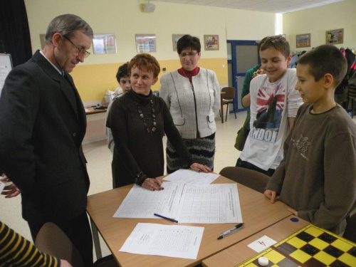 Mistrzostwa Województwa Kujawsko-Pomorskiego Szkół Podstawowych w Warcaby Klasyczne 2013 - SP nr 3 Toruń, dn. 01.03.2013r.