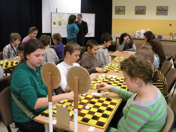 Mistrzostwa Województwa Kujawsko-Pomorskiego Szkół Podstawowych w Warcaby Klasyczne 2013 - SP nr 3 Toruń, dn. 01.03.2013r.