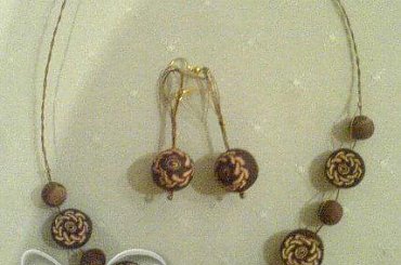 biżuteria z masy termoutwardzalnej FIMO #biżuteria #fimo #kolczyki #MasaTermoutwardzalna #PolimeryClay #earrings #earring #pedant