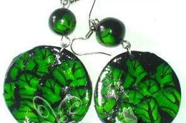 biżuteria z masy termoutwardzalnej FIMO #biżuteria #fimo #kolczyki #MasaTermoutwardzalna #PolimeryClay #earrings #earring #pedant