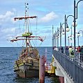 Międzyzdroje-na molo. #wakacje #urlop #podróże #zwiedzanie #statki #morze #Bałtyk #Polska #Międzyzdroje