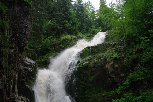 Wodospad Kamieńczyka #woda #wodospad #rzeka #góry #Karkonosze