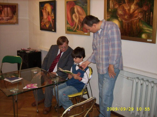 Limanowa 4 - dzieci przejmują czytanie (children intercept reading) - 29.09.2009