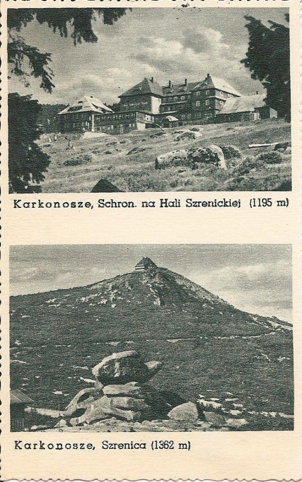 Karkonosze_1)Schronisko na Hali Szrenickiej (1195 m).
2)Szrenica (1362 m)