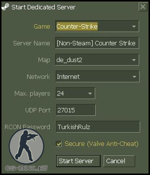 #CounterStrike #NonSteam #steam #hlds #serwer #server