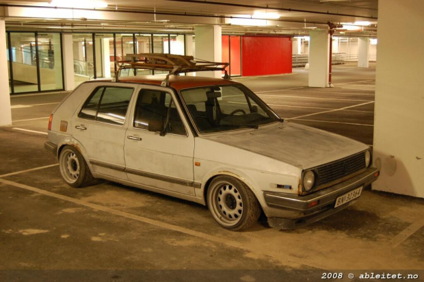 #auto #samochód #tuning #Volkswagen #VolkswagenGolf #Golf #rat #RatStylz #rust #rost #MkII