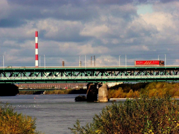 Zerknięcie na Wisłę,Most Gdański i EC Żerań #Warszawa #NoweMiasto #Wisła