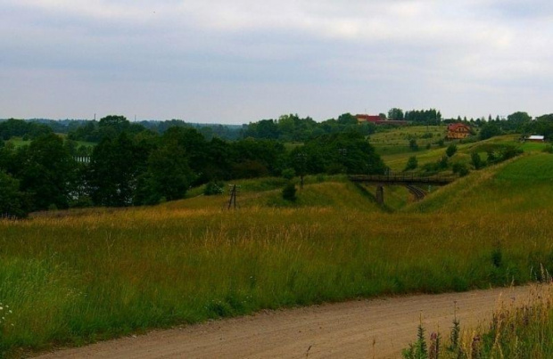 Kościerzyna, widok w kierunku jeziora Gałęźnego rok 2009. #Kościerzyna