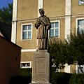 posąg Św . Jana Nepomucena plac NMP w Wambierzycach #nepomuki