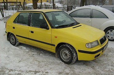 Skoda Felicia 1.3 MPI Genua #Skoda #Felicia #Genua #MPI #żółta